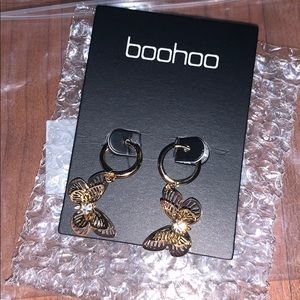 Gold Butterfly Huggies